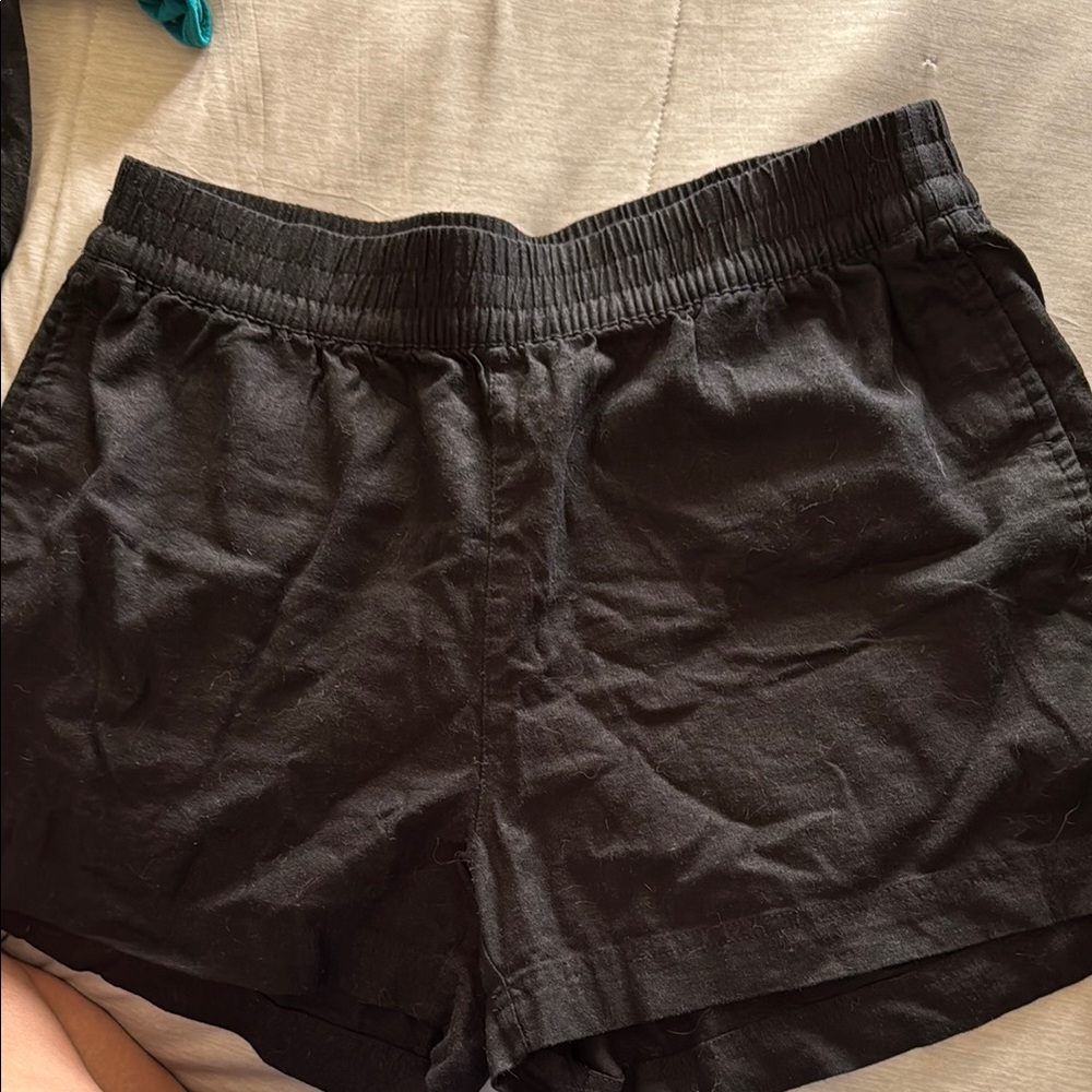 Old Navy Black Athletic Shorts Lightweight Elastic Waist